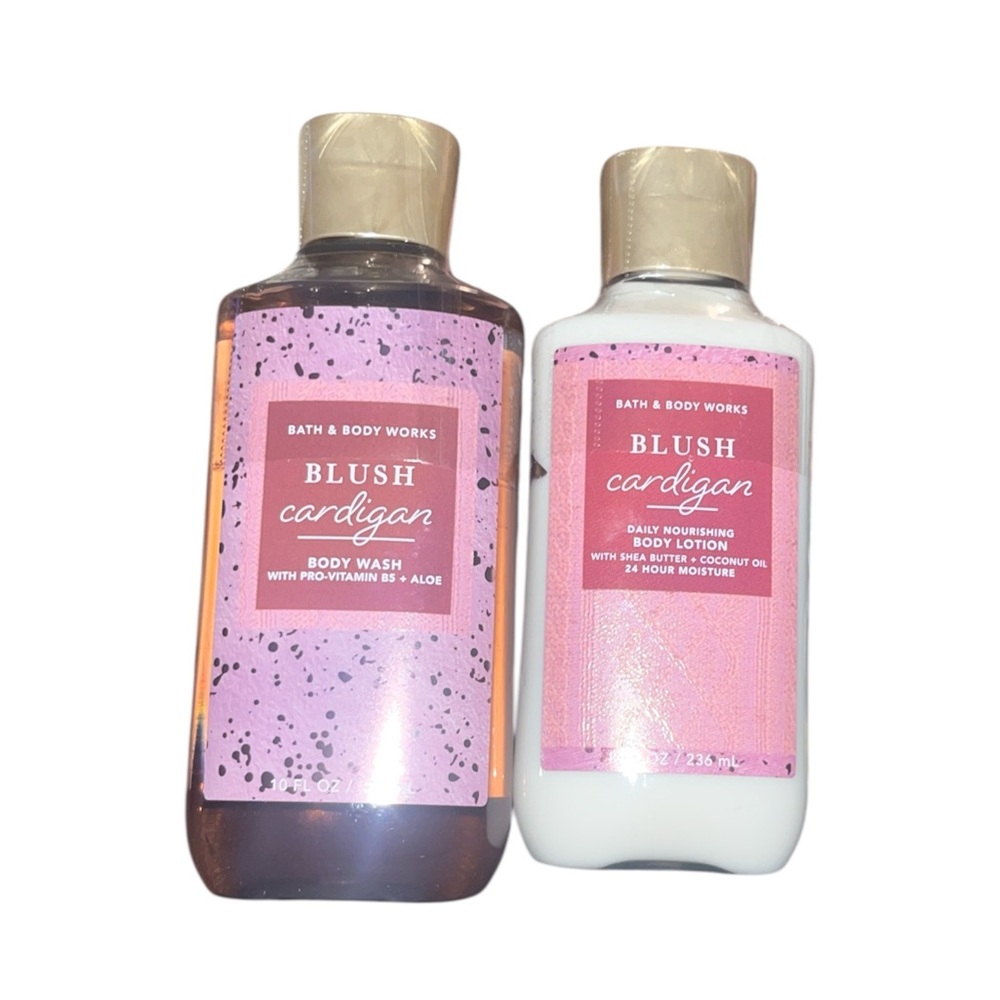 Bath & Body Works Blush Cardigan Bundle Set